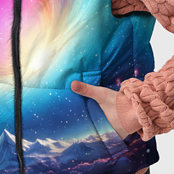 Детский жилет Бескрайний космос, цвет: 3D-черный — фото 2