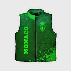 Детский жилет Monaco - green gradient вертикально, цвет: 3D-черный