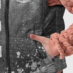 Детский жилет PSV - grey gradient вертикально, цвет: 3D-черный — фото 2