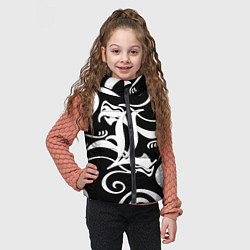 Детский жилет Death Note japan anime, цвет: 3D-светло-серый — фото 2