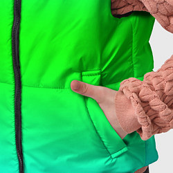 Детский жилет Кислотный градиент текстура, цвет: 3D-красный — фото 2