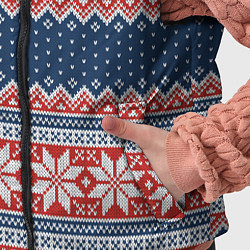 Детский жилет Knitted Pattern, цвет: 3D-светло-серый — фото 2