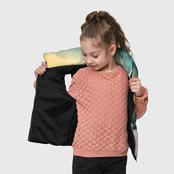 Детский жилет Праздничная деревушка, цвет: 3D-черный — фото 2