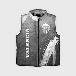 Детский жилет Valencia - grey gradient вертикально