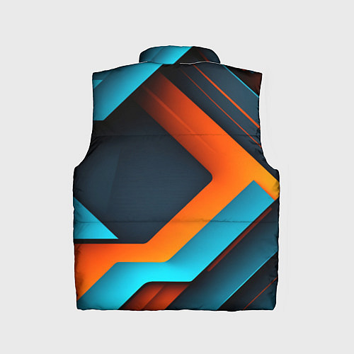 Детский жилет Dota 2 абстракция из линий / 3D-Красный – фото 2