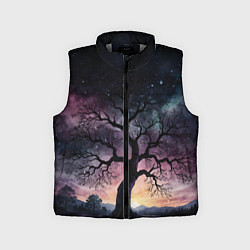Детский жилет Дерево под звездами