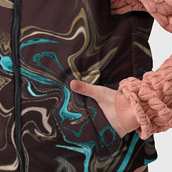 Детский жилет Волна безумия, цвет: 3D-черный — фото 2