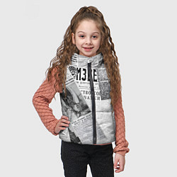 Детский жилет Izvestiya, цвет: 3D-красный — фото 2