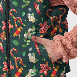 Детский жилет Сладости и лакомства, цвет: 3D-красный — фото 2