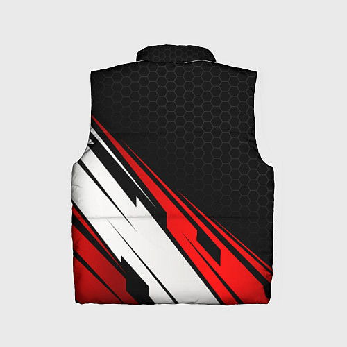 Детский жилет Lixiang - красная абстракция / 3D-Красный – фото 2