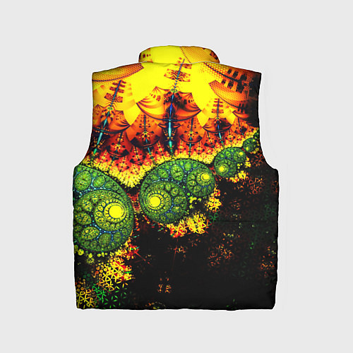 Детский жилет Абстракция осколки / 3D-Красный – фото 2
