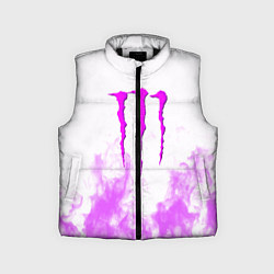 Детский жилет Monster energy neon flame
