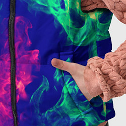 Детский жилет Огненный стиль текстура, цвет: 3D-красный — фото 2