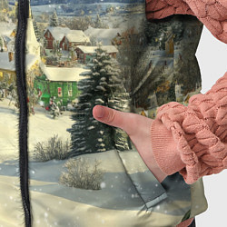 Детский жилет Дух рождества, цвет: 3D-светло-серый — фото 2