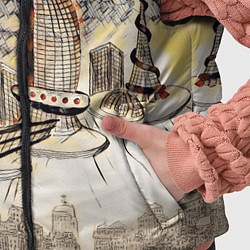 Детский жилет Город 2100, цвет: 3D-черный — фото 2