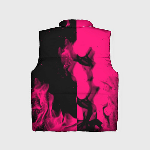 Детский жилет Monster energy fire pink / 3D-Красный – фото 2