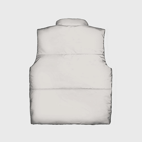 Детский жилет Вязью Татьяна - красная надпись / 3D-Красный – фото 2