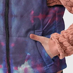 Детский жилет Тай-дай космос, цвет: 3D-черный — фото 2