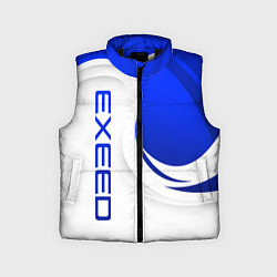 Детский жилет Exeed - синий и белый, цвет: 3D-черный