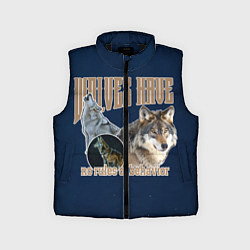 Детский жилет Волки в ночи