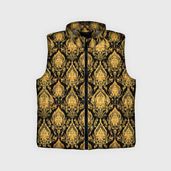 Детский жилет Тайский золотой орнамент, цвет: 3D-светло-серый