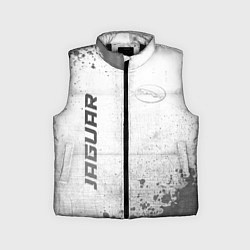 Детский жилет Jaguar - white gradient вертикально, цвет: 3D-черный