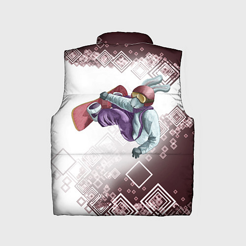 Детский жилет Снуоборд / 3D-Красный – фото 2