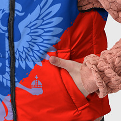 Детский жилет Россия герб и триколор, цвет: 3D-красный — фото 2