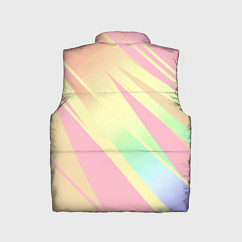 Детский жилет Нежный розовый абстрактный / 3D-Красный – фото 2