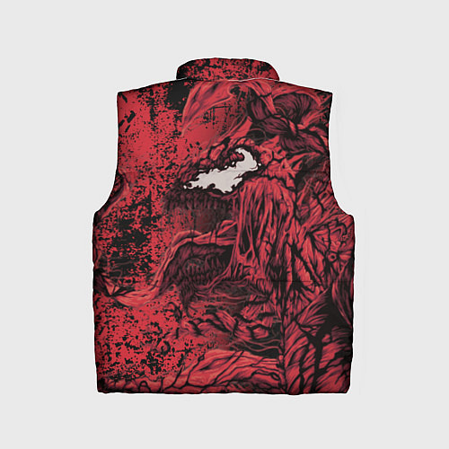 Детский жилет Красный веном текстура Карнажа / 3D-Красный – фото 2