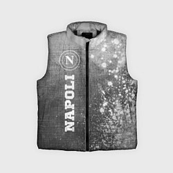 Детский жилет Napoli - grey gradient по-вертикали, цвет: 3D-черный
