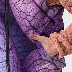 Детский жилет Прожилки экзотического растения, цвет: 3D-светло-серый — фото 2