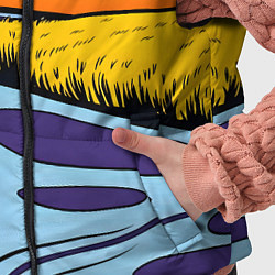 Детский жилет Пейзаж с фантастической природой, цвет: 3D-светло-серый — фото 2