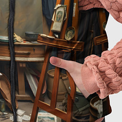 Детский жилет Мастерская художника, цвет: 3D-красный — фото 2