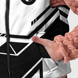 Детский жилет BMW geometry black, цвет: 3D-черный — фото 2