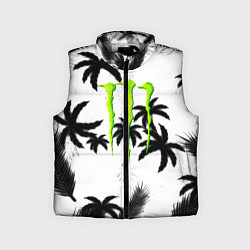 Детский жилет Monster energy пальмы