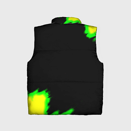 Детский жилет Doom огненное лого краски / 3D-Красный – фото 2