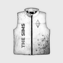 Детский жилет The Sims - white gradient вертикально