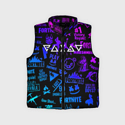 Детский жилет Ведьмак логотипы игр, цвет: 3D-черный