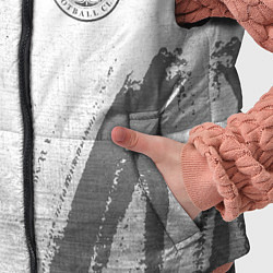 Детский жилет Leicester City - white gradient вертикально, цвет: 3D-черный — фото 2