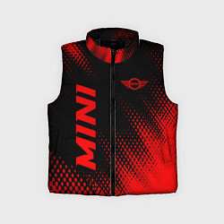 Детский жилет Mini - red gradient вертикально