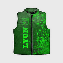 Детский жилет Lyon - green gradient по-вертикали