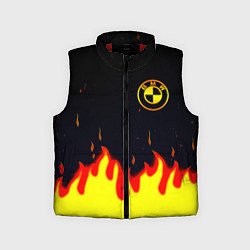 Детский жилет BMW огненный, цвет: 3D-красный