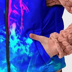 Детский жилет Monster energy дым неоновый, цвет: 3D-светло-серый — фото 2