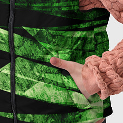 Детский жилет Color green black, цвет: 3D-красный — фото 2