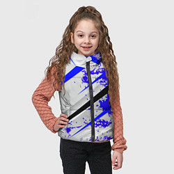 Детский жилет Color white blue, цвет: 3D-черный — фото 2