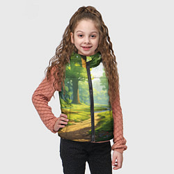 Детский жилет Fabulous forest, цвет: 3D-черный — фото 2