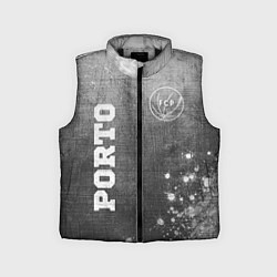 Детский жилет Porto - grey gradient вертикально