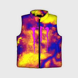 Детский жилет Monster energy storm grunge, цвет: 3D-черный