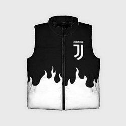 Детский жилет Ювентус белый огонь